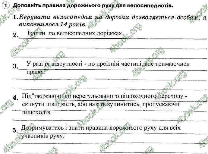 ГДЗ Зошит Основи здоров’я 6 клас Тагліна