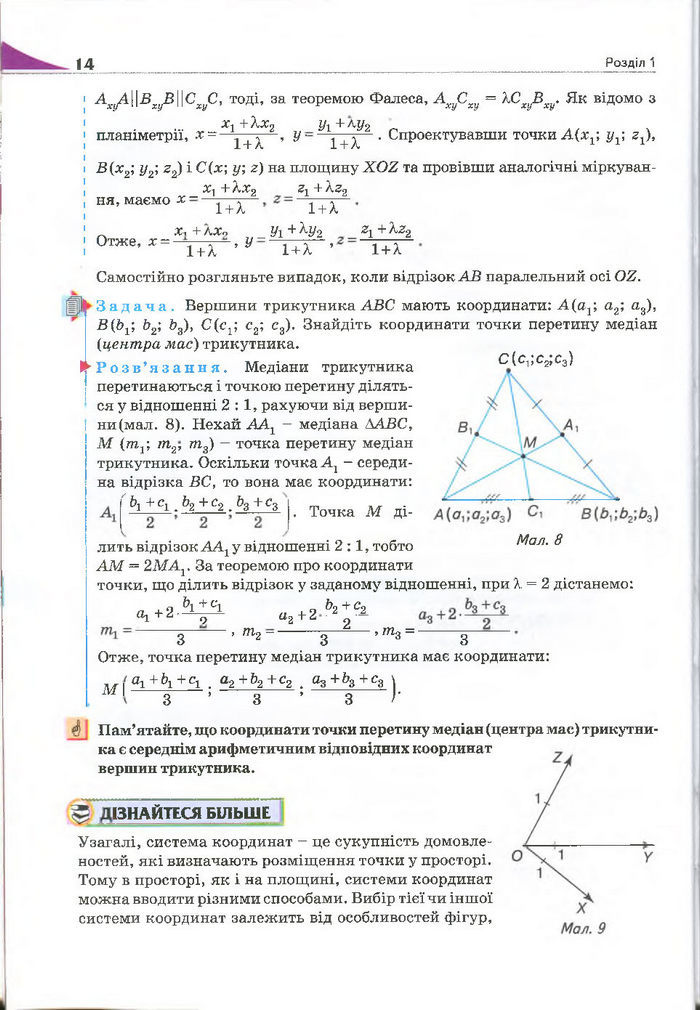 Геометрія 11 клас Бурда 2013 (Проф. Академ.)