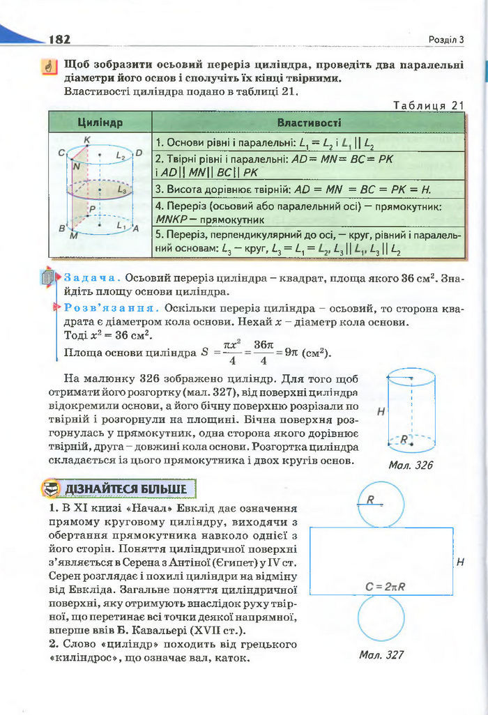 Геометрія 11 клас Бурда 2013 (Проф. Академ.)