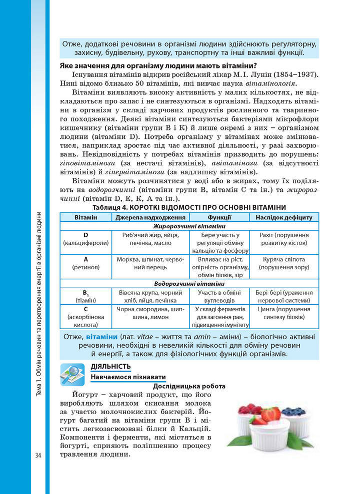 Підручник Біологія 8 клас Соболь 2016 (Укр.)