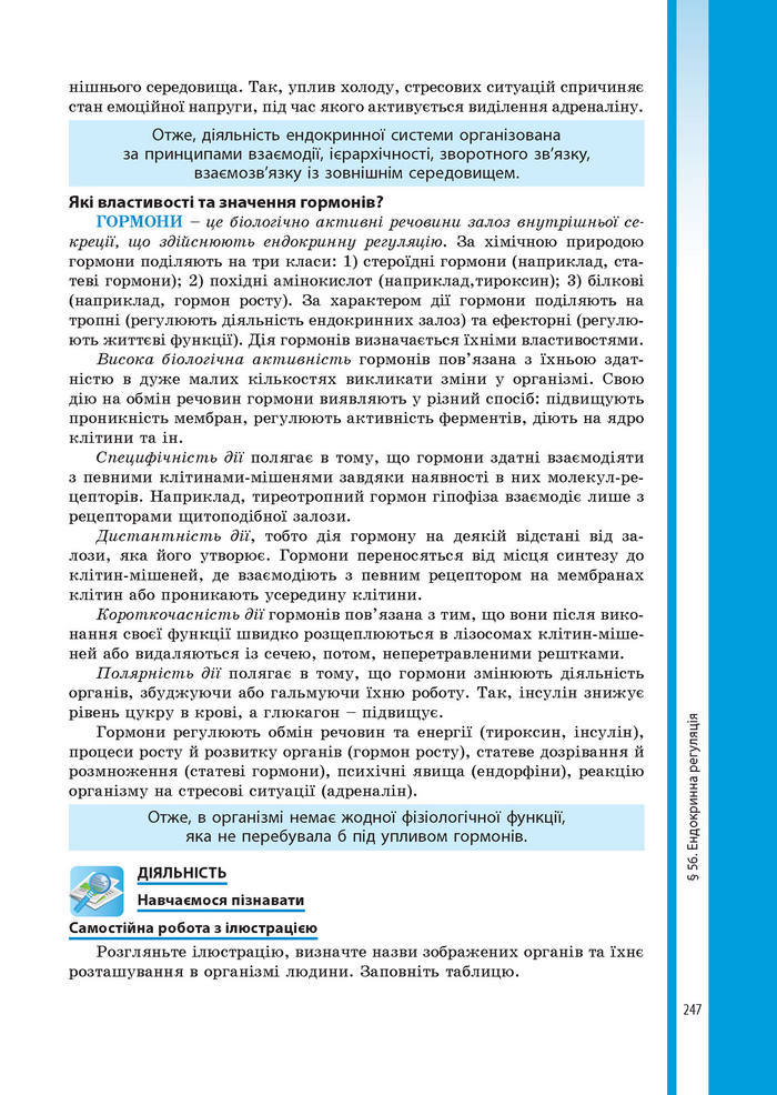 Підручник Біологія 8 клас Соболь 2016 (Укр.)