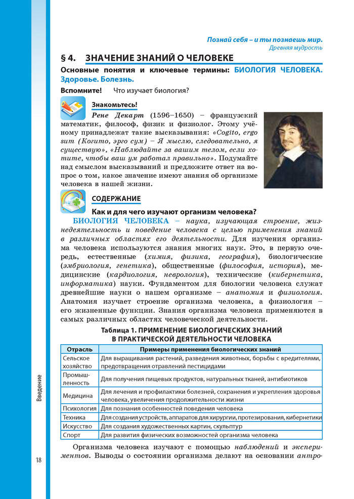 Биология 8 класс Соболь 2016 (Рус.)