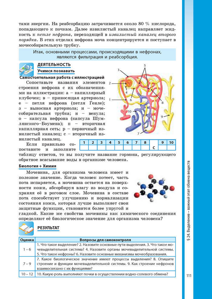 Биология 8 класс Соболь 2016 (Рус.)