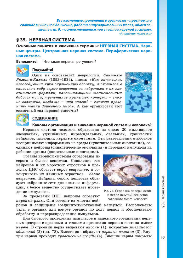 Биология 8 класс Соболь 2016 (Рус.)