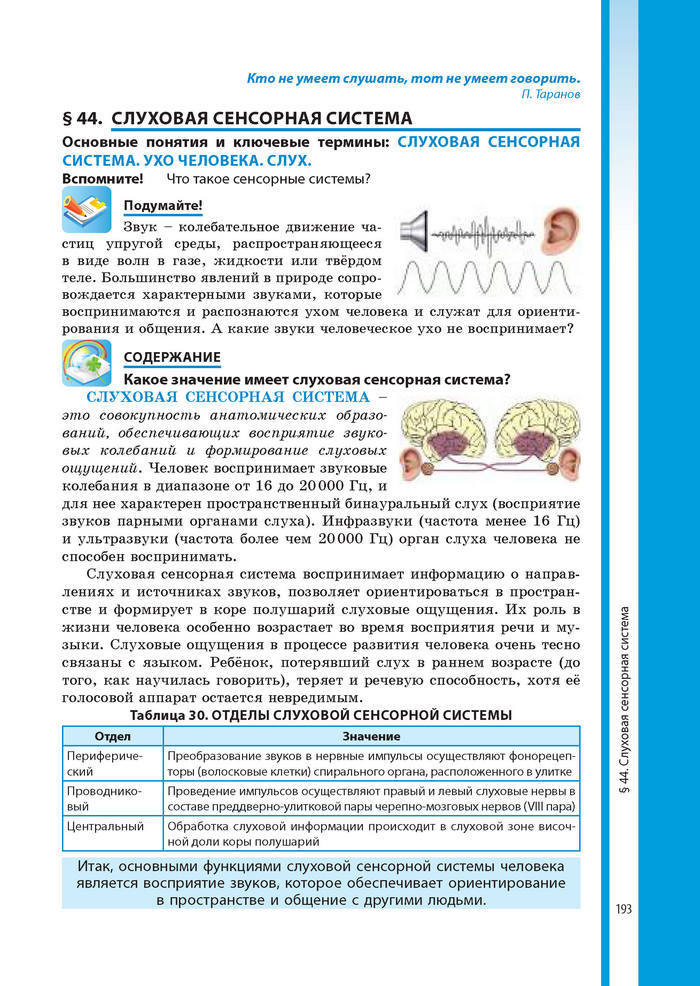 Биология 8 класс Соболь 2016 (Рус.)