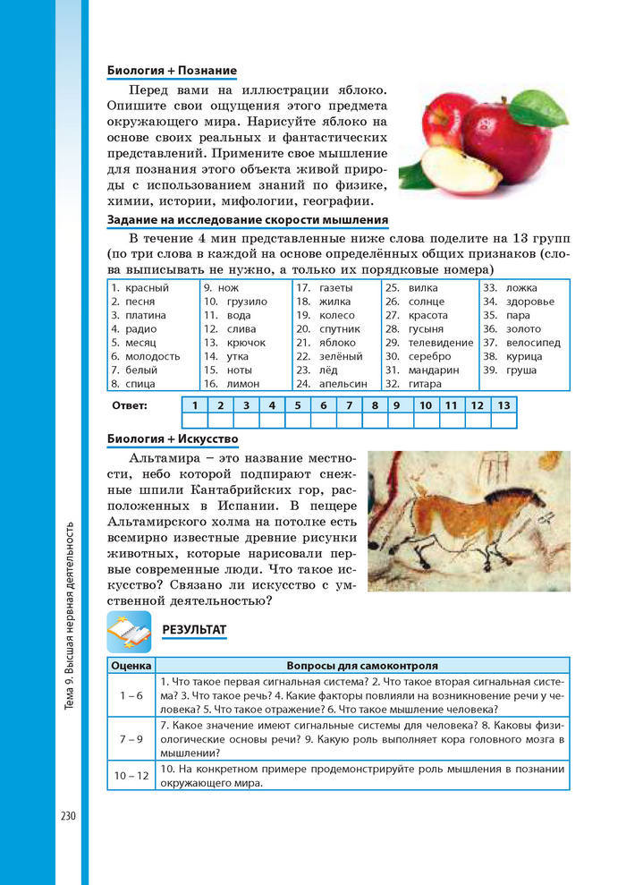 Биология 8 класс Соболь 2016 (Рус.)