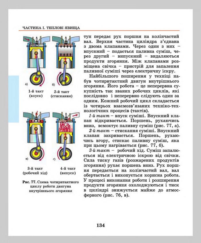 Підручник Фізика 8 клас Шут 2016
