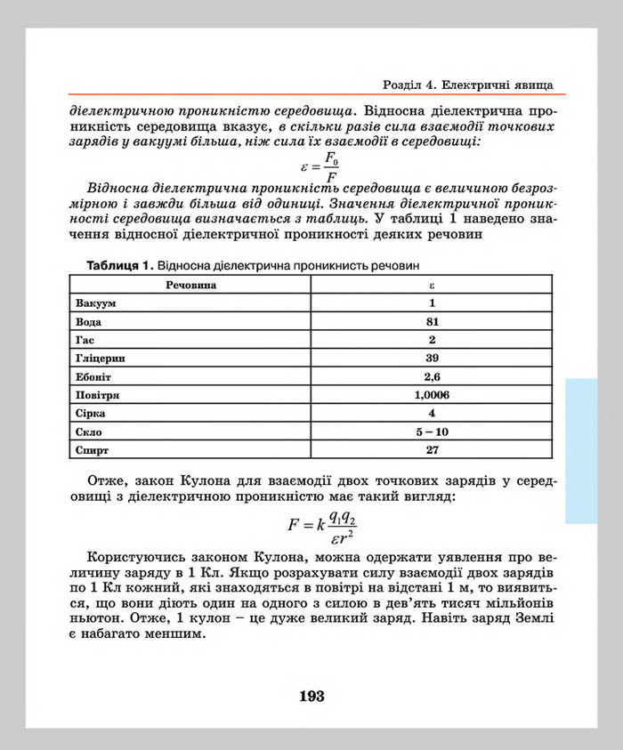 Підручник Фізика 8 клас Шут 2016