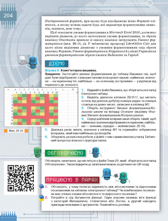 Підручник Інформатика 8 клас Морзе 2016