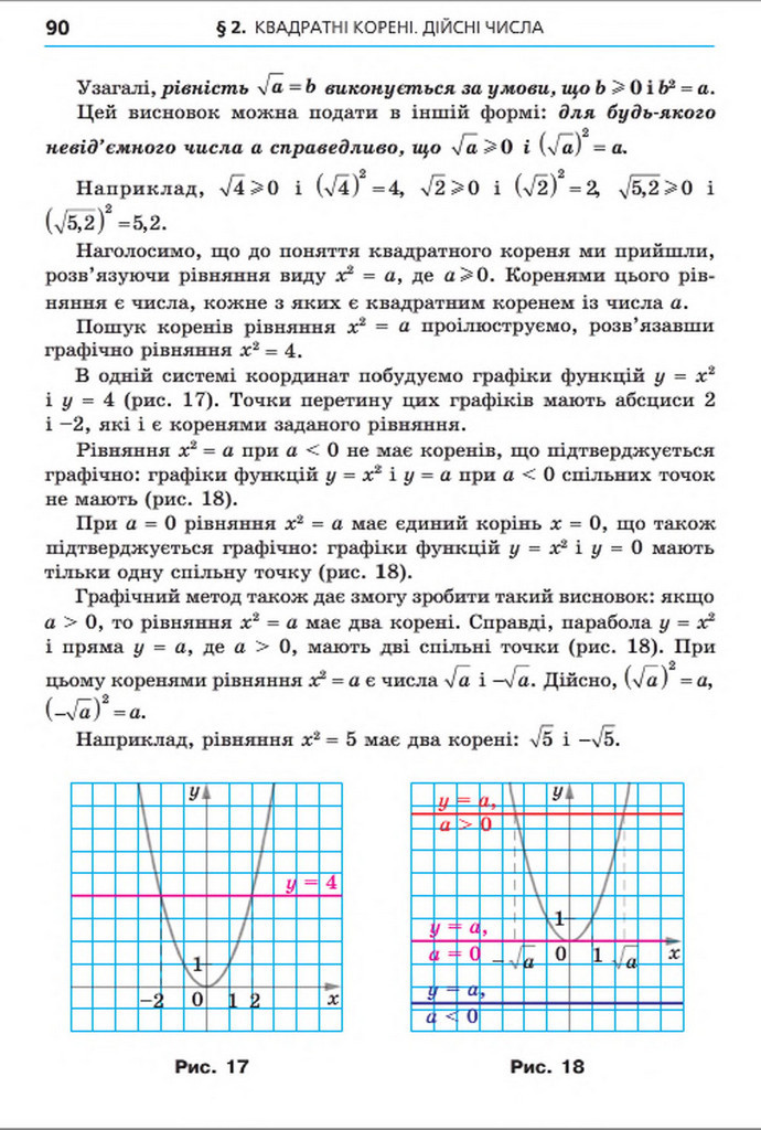 Підручник Алгебра 8 клас Мерзляк 2016 (Укр.)