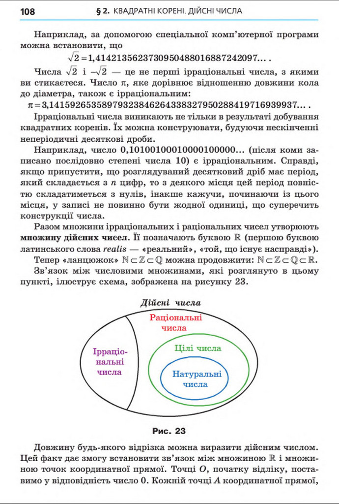 Підручник Алгебра 8 клас Мерзляк 2016 (Укр.)