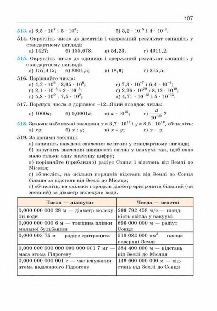 Підручник Алгебра 8 клас Бевз 2021-2016