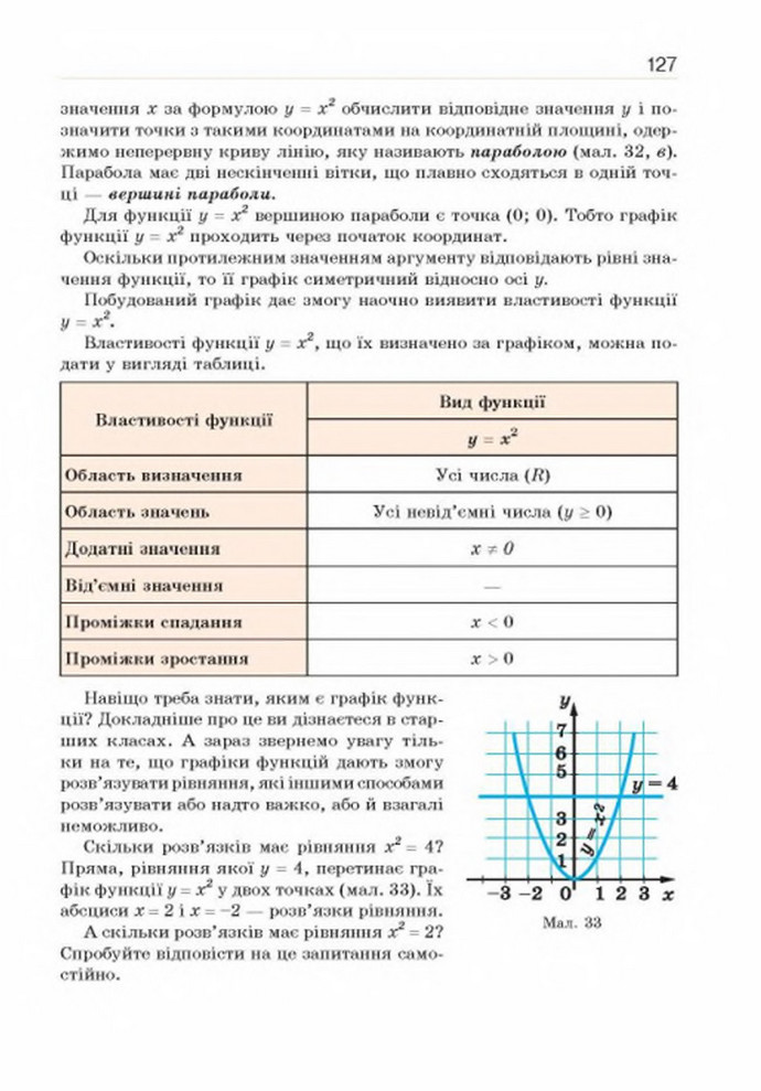 Підручник Алгебра 8 клас Бевз 2016