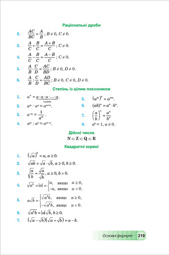 Підручник Алгебра 8 клас Мальований 2016