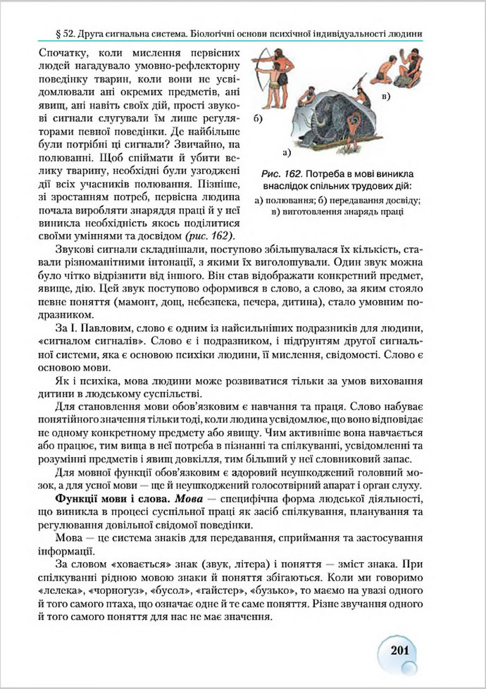 Підручник Біологія 8 клас Страшко 2016