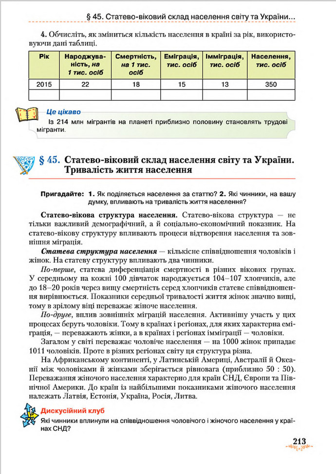 Підручник Географія 8 клас Гільберг 2016