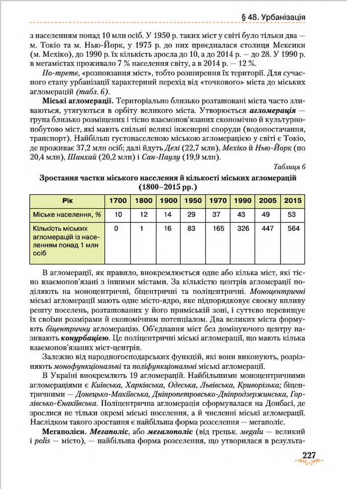 Підручник Географія 8 клас Гільберг 2016
