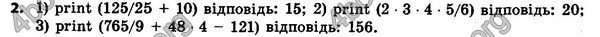 Відповіді Інформатика 8 клас Морзе 2016. ГДЗ