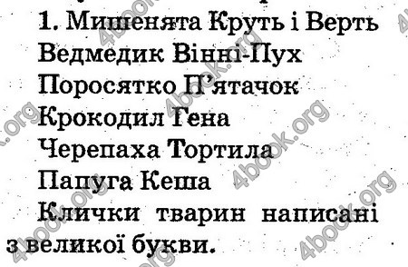 Відповіді Українська мова 2 клас Захарійчук. ГДЗ