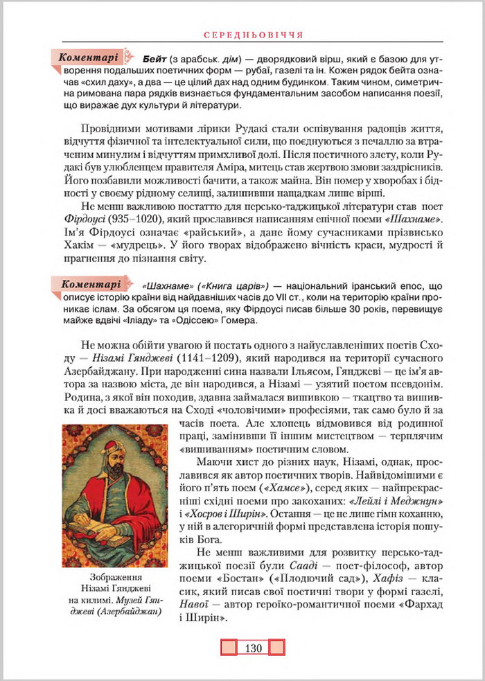 Підручник Зарубіжна література 8 клас Ніколенко 2016