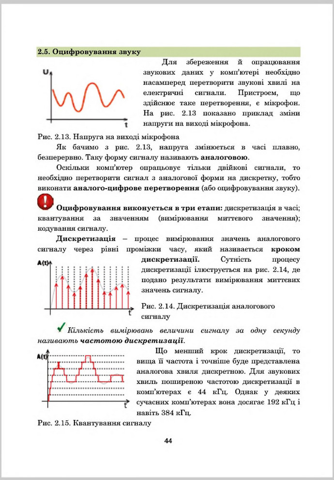 Підручник Інформатика 8 клас Гуржій 2016