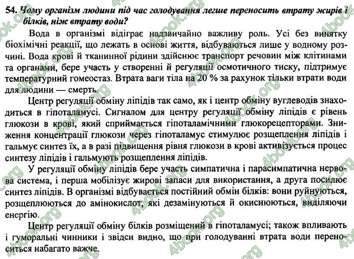 Відповіді (ответы) ДПА Біологія 9 клас 2017. ПіП Барна