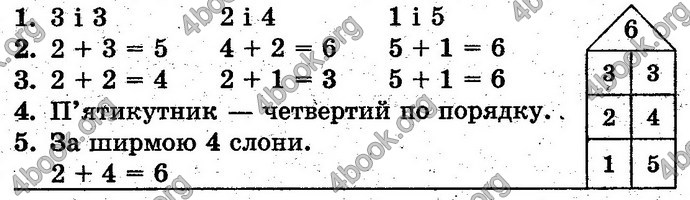 Відповіді Математика 1 клас Богданович. ГДЗ