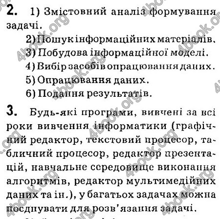 Ответы Інформатика 8 клас Ривкінд 2016. ГДЗ