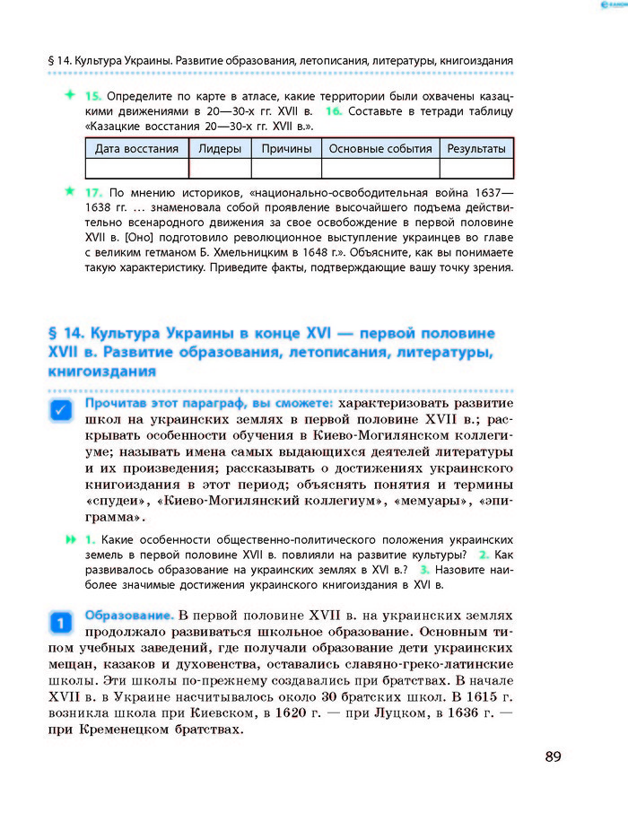 История Украины 8 класс Гисем 2016 (Рус.)