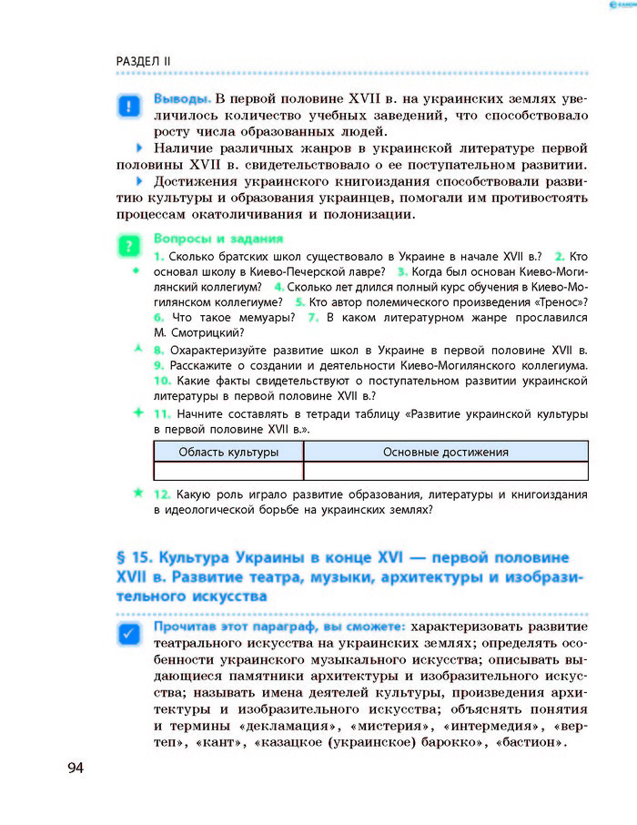 История Украины 8 класс Гисем 2016 (Рус.)
