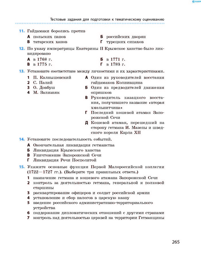 История Украины 8 класс Гисем 2016 (Рус.)