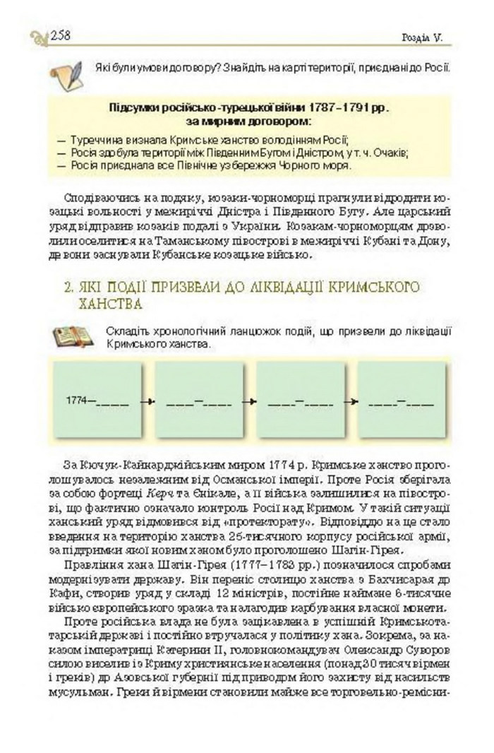 Підручник Історія України 8 клас Гупан 2016
