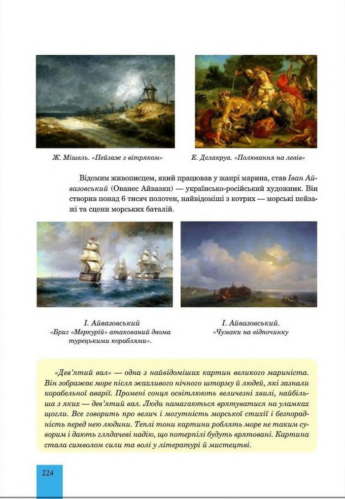 Підручник Мистецтво 8 клас Кондратова 2016