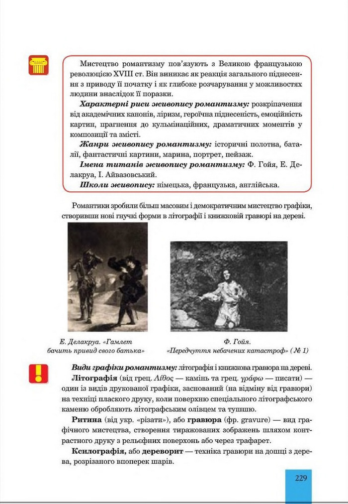 Підручник Мистецтво 8 клас Кондратова 2016