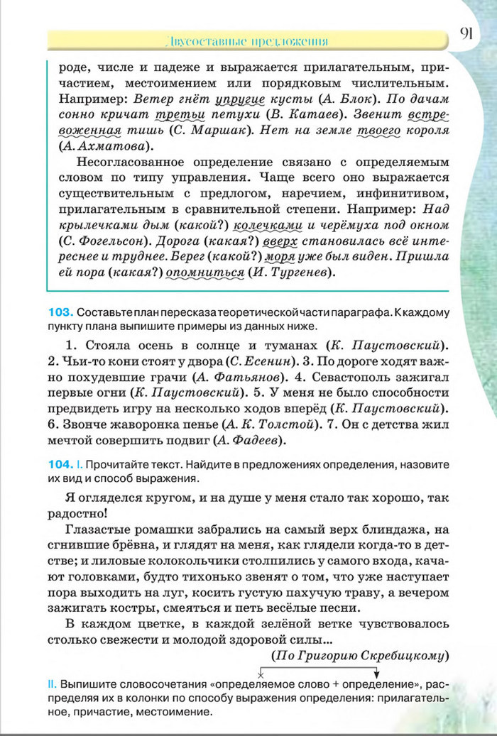 Русский язык 8 класс Давидюк 2016