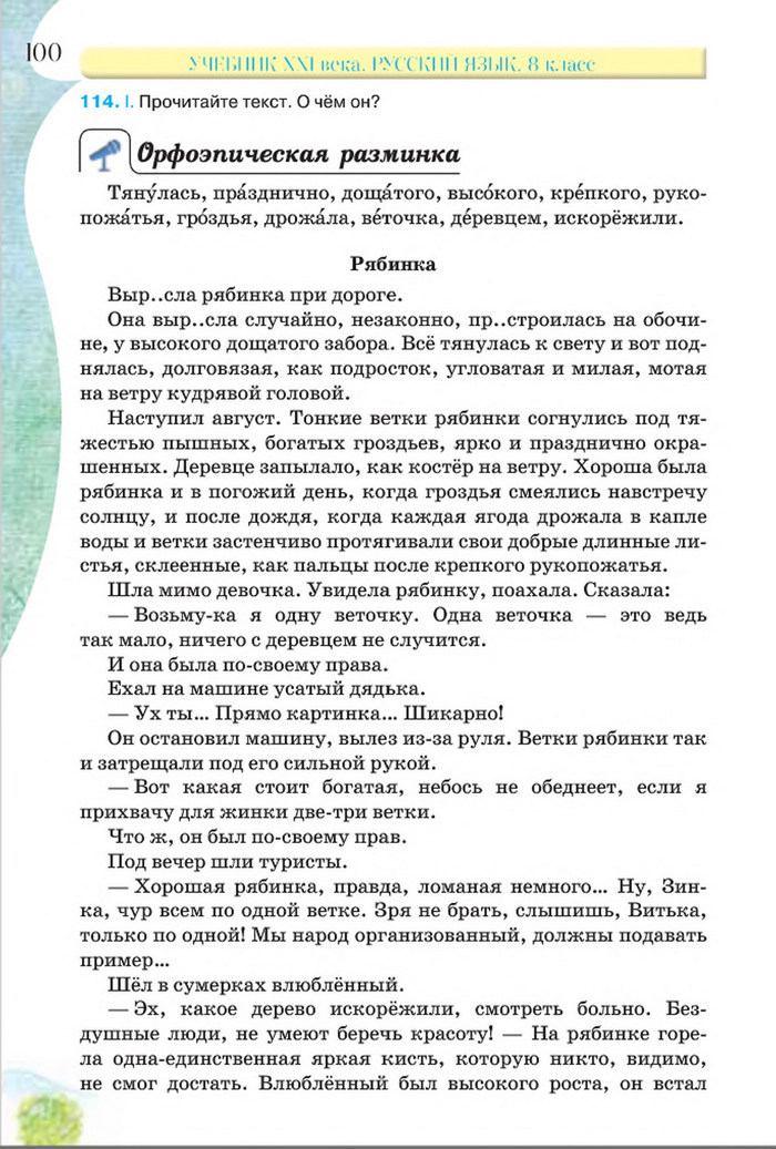 Русский язык 8 класс Давидюк 2016