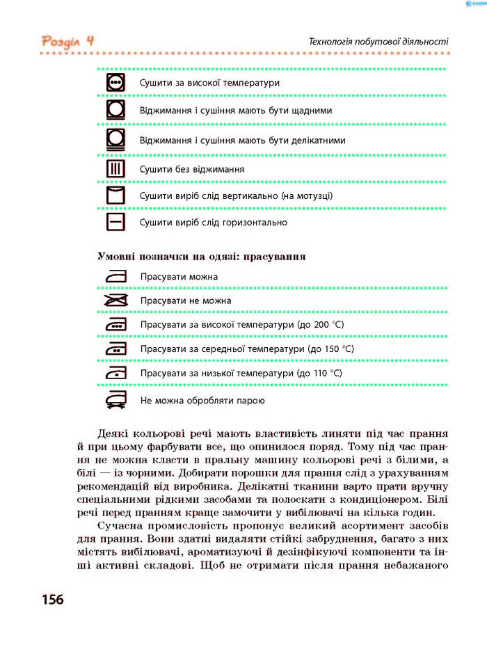 Трудове навчання 8 клас Ходзицька 2016