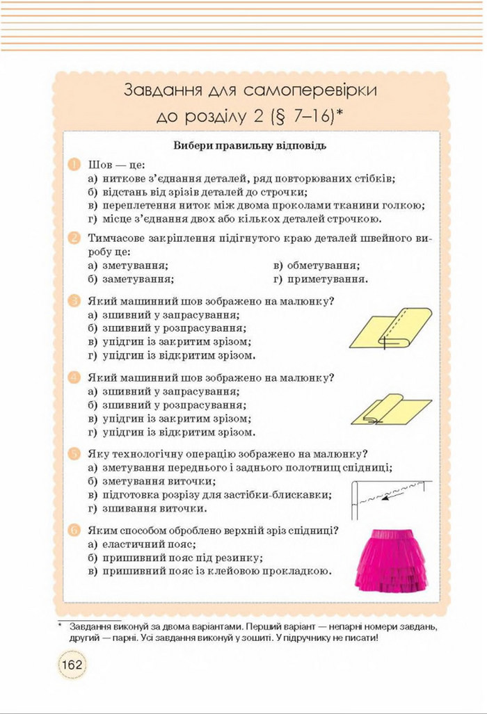 Трудове навчання 8 клас Мачача