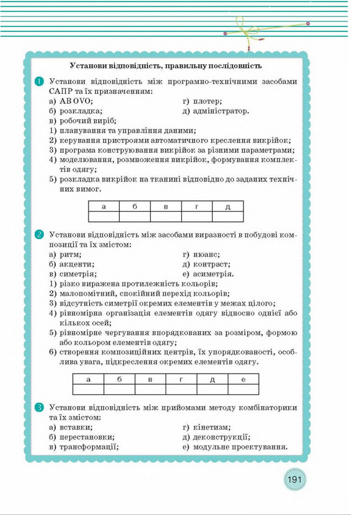 Трудове навчання 8 клас Мачача