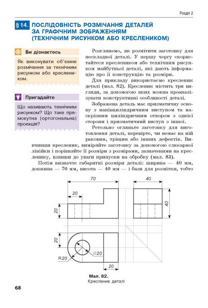 Трудове навчання 8 клас Лебедєв 2016