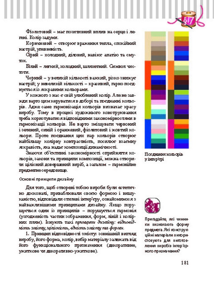 Трудове навчання 8 клас Терещук дівчата