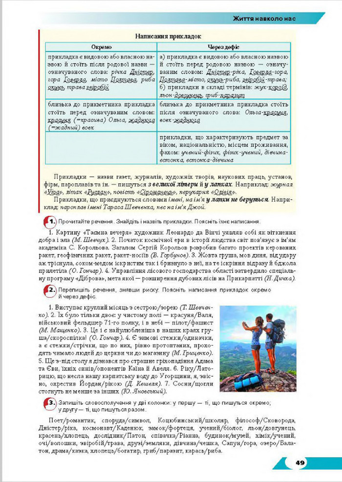 Підручник Українська мова 8 клас Авраменко 2016