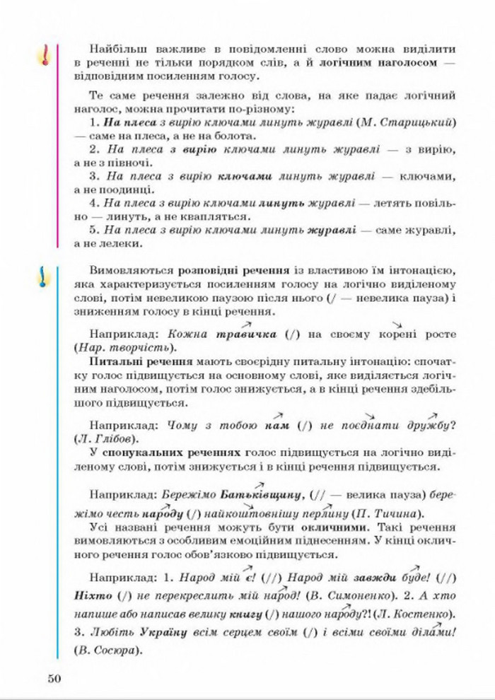 Українська мова 8 класс Ворон 2016