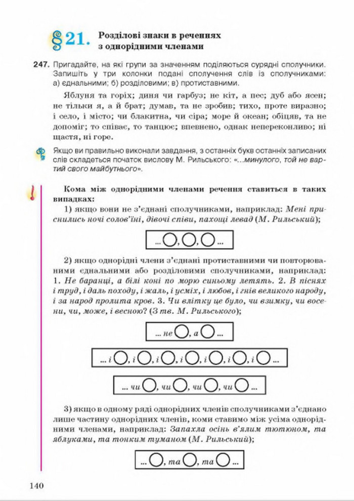 Українська мова 8 класс Ворон 2016