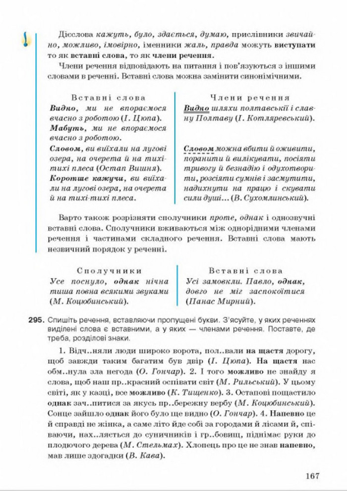 Українська мова 8 класс Ворон 2016