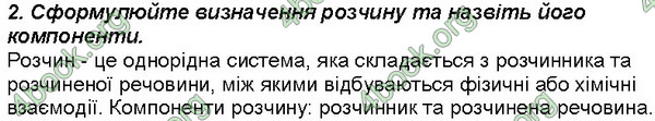 Відповіді Зошит хімія 7 клас Савчин. ГДЗ