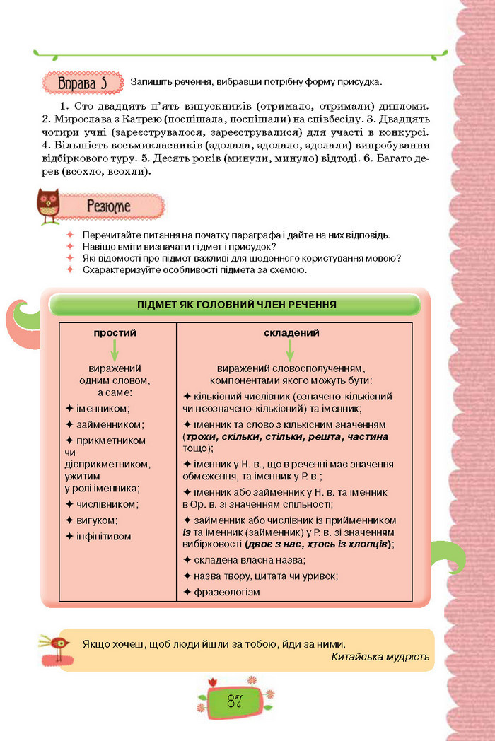 Підручник Українська мова 8 клас Данилевська 2016