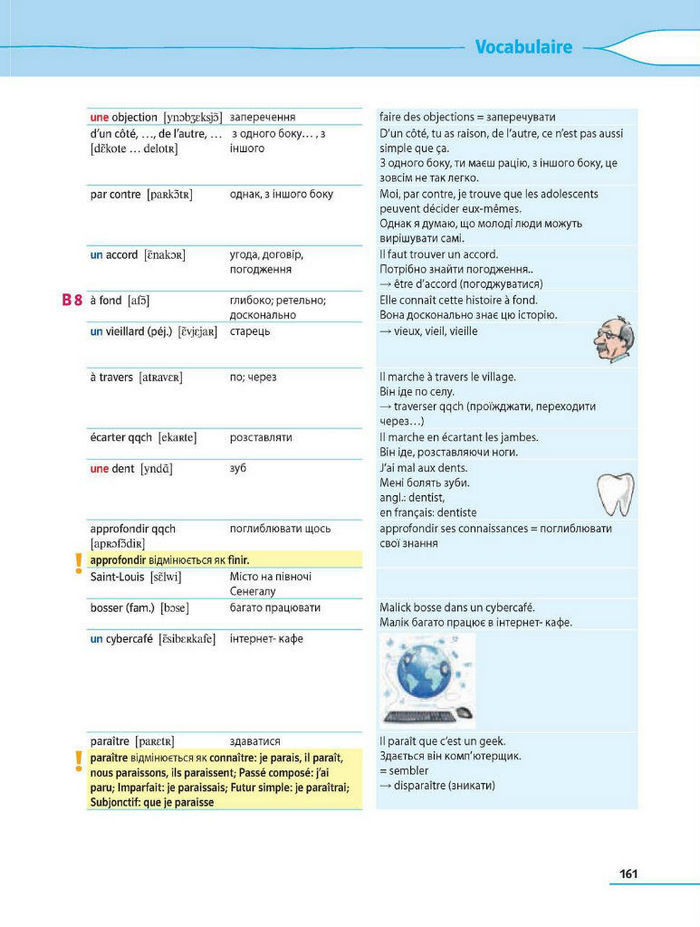 Французька мова 8 клас Клименко Методика