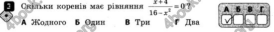 ГДЗ Зошит контроль Алгебра 8 клас Корнієнко 2016