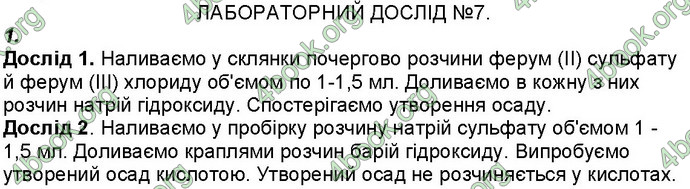 Відповіді Робочий зошит хімія 8 клас Савчин 2016. ГДЗ